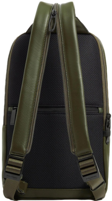 Рюкзак слинг Piquadro Russel CA6764W137/VE2 хаки кожа