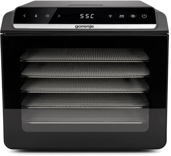 Сушка для фруктов и овощей Gorenje FDK600DB 5под. 600Вт черный