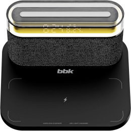 Колонка порт. BBK BTA2020 черный 5W 1.0 BT 10м 1200mAh BTA2020 B