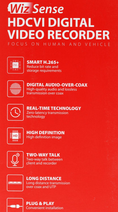 Видеорегистратор HVR гибридный Dahua DH-XVR5104C-4KL-I3