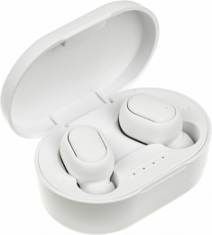 Гарнитура внутриканальные Rombica Mysound Play белый беспроводные bluetooth в ушной раковине BT-H030