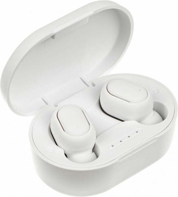 Гарнитура внутриканальные Rombica Mysound Play белый беспроводные bluetooth в ушной раковине BT-H030