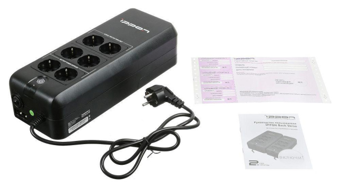 ИБП Ippon Back Verso 600,  600ВA [751617]