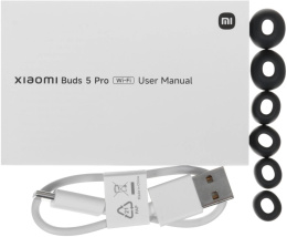 Наушники Xiaomi Buds 5 Pro WiFi-Black, Bluetooth/Wi-Fi, внутриканальные, черный [bhr9647gl]