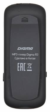 MP3 плеер Digma R3 flash,  8ГБ,  черный