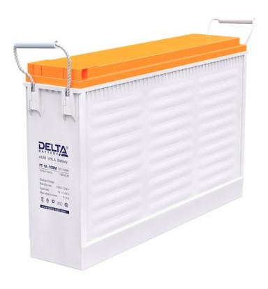 Аккумуляторная батарея Delta FT 12-150 M 12В/150Ач, клемма Болт М8 548х105х316мм 316мм ; 45,5кг; Срок службы 10-12лет;