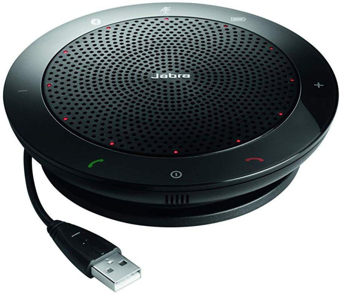 Спикерфон Jabra Speak 510+ MS,  v.3.0,  A2DP,  черный [7510-309]