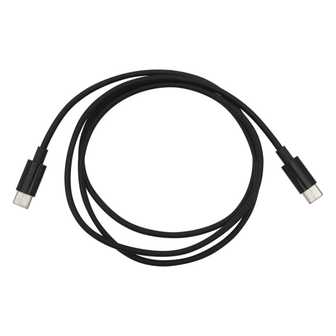 Bion Кабель для зарядки USB Type-C - USB Type-C CM/CM , 3A, 60W, USB 2.0, 1 м, черный [BXP-CCP-USBC-CMCM-1M-B]