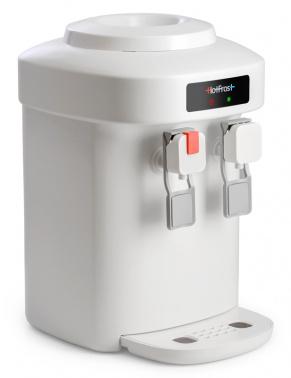 Кулер HOTFROST D65E, настольный, электронный, «push» - кран, белый [110206502]