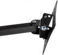 Кронштейн для телевизора Arm Media LCD-104 черный 10"-32" макс.15кг настенный поворотно-выдвижной и наклонный
