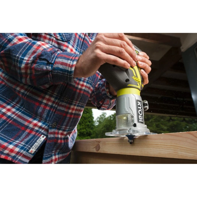 Кромочный аккумуляторный фрезер Ryobi ONE+ R18TR-0 5133002917