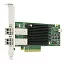 адаптер Broadcom Emulex LPe32002-M2 HBA Dual Port 32Gb Fibre Channel HBA (LPE32002-M2), LP + FH, transivers included