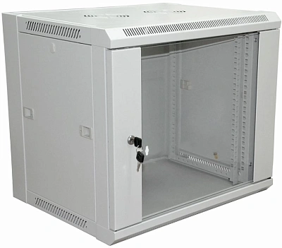 Шкаф коммутационный Rexant Pro (04-2222) настенный 12U 600x600мм пер.дв.стекл без задн.дв. 90кг серый 365мм 25.35кг 220град. 635мм IP20 сталь