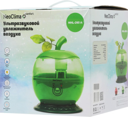 Увлажнитель воздуха ультразвуковой Neoclima NHL-260A,  2.6л,  зеленый
