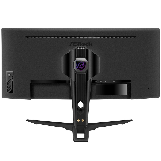 Монитор ASROCK 34" PG34QRT2B VA 3840x2160 1 ms GTG 500 cd 180Hz HDR 400 VESA HAS Tilt HDMI*2 DP*2 MM HAS Swivel Pivot Black