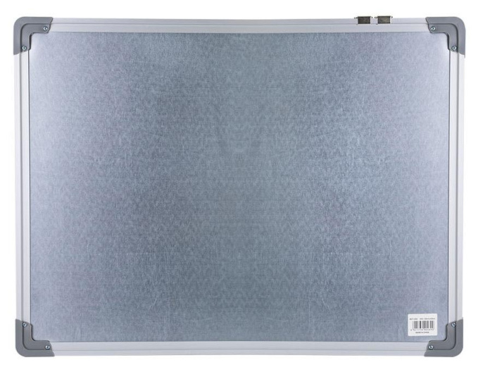 Доска магнитно-маркерная Deli EV450 магнитно-маркерная лак белый 60x45см алюминиевая рама