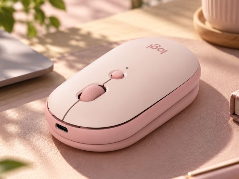 Logitech представила мышь-трансформер Pebble Up с вертикальным режимом