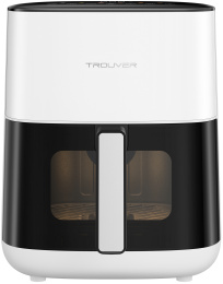 Аэрофритюрница Trouver Air Fryer FD10s Pro Black FD10 Pro двойная система HeatSync™, циркуляция горячего воздуха при температуре 360° C, металлическая внутренняя поверхность, объем 6 л