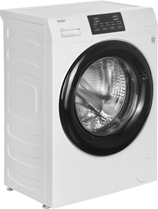 Стиральная машина узкая HAIER HW60-BP12919B, с фронтальной загрузкой, 6кг, 1200об/мин, с паром, инверторная