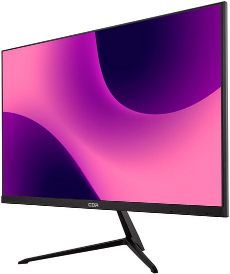 Монитор CBR ME-2408 LCD-ME2408-OPC 23.8", 1920x1080, 16:9, VA, 100 Гц, яркость 250 нит, HDMI+D-Sub (VGA)