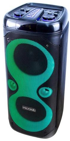 Колонка порт. Microlab PT800 черный/черный 135W 1.0 BT 10м 4500mAh без.бат