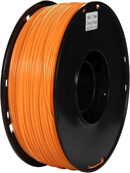 Пластик Cactus CS-3D-ABS-1KG-L-ORAN ABS/ 1.75мм/ 1кг/ оранжевый