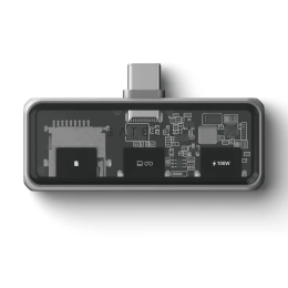 Хаб Satechi Mobile XR Hub PD 100W with microSD. Цвет: серый (ST-HXRSDM)