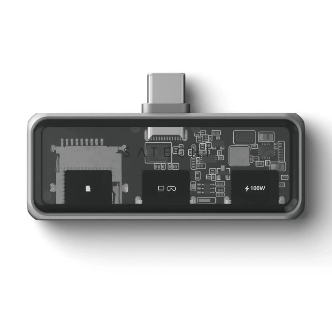 Хаб Satechi Mobile XR Hub PD 100W with microSD. Цвет: серый (ST-HXRSDM)