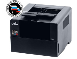 Принтер Катюша P247ep, 47 стр/мин А4 Ч/Б, 1200 dpi. CPU 1 ГГц, 2 ГБ RAM, Ethernet, USB, USB-host, Wi-Fi. PS3, PCL5/6, PDF, GDI. 2,2" экран + клавиатура. Тонер 3 000 отп., 13 000 отп. Российская сборка