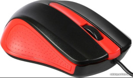 Мышь Acer OMW012 черный/красный оптическая 1200dpi USB 3but ZL.MCEEE.003