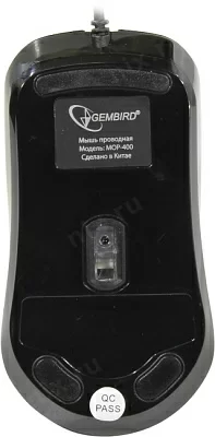 Манипулятор Gembird Optical Mouse MOP-400-B (RTL) USB 3btn+Roll