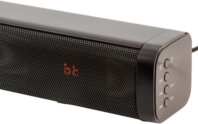 Саундбар Supra SSB-212 2.1 200Вт +400Вт черный