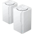 Бесшовный Mesh роутер Xiaomi AC1200,  Wi-Fi 4,  AC1200,  2.4/5ГГц, 2 LAN,  белый, 2 шт. в комплекте [dvb4457gl]