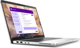 Ноутбук Dell Pro 14 Plus  Core Ultra 7 266V 14,0" FHD+ (1920 x 1200),300nit AG,300 nit,16 GB LPDDR5,1TB SSD, Intel  Arc graphics,3cell 55Wh,Backlit,FPR,Thunderbolt,Linux,1,4kg,2y,KB Eng/Rus,Alum/Platin Silver