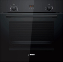 Духовой шкаф электрический Bosch HBF512BB1T, 66л, дверца с 2 стеклами, черный