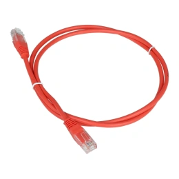 Патч-корд TWT RJ45-RJ45, 4 пары, UTP, категория 5е, 1 м, оранжевый, 45-45-1.0-OR