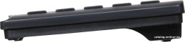 Клавиатура Acer OKW010 черный USB slim Multimedia ZL.KBDEE.002 кабель 1.45м