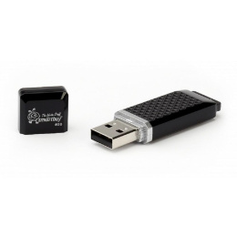 Smartbuy USB Drive 4GB Quartz series Black SB4GBQZ-K