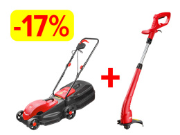 Газонокосилка электрическая WORTEX LM 3815 P + АКЦИЯ! Триммер Wortex TE 2504 LM3815P0003A1