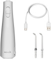 Ирригатор Waterpik WF-21 портатив. импульсн. 2насад. белый (WF21)