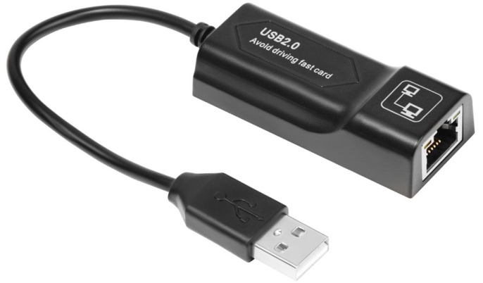 Greenconnect Конвертер-переходник USB 2.0 - LAN RJ-45 Giga Ethernet Card адаптер Greenconnect серия Greenline GCR-LNU202