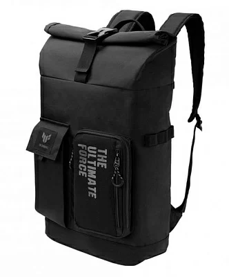 Рюкзак для ноутбука ASUS VP4700 TUF Gaming BACKPACK 15-17" макс.Полиэстер, полиуретан.Кол внутр отделений -2.Кол внешних отд-2. Черный.