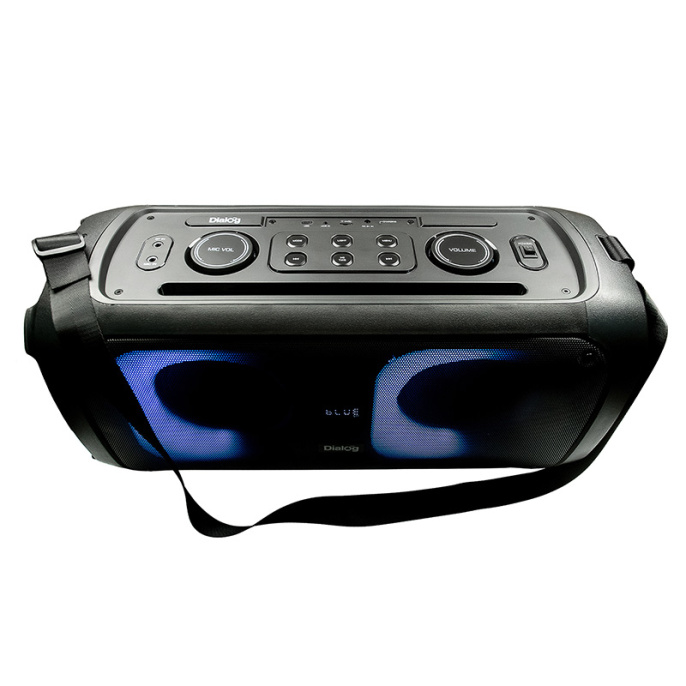 Акустическая портативная колонка Dialog Oscar AO-250 - 60W, караоке с беспр.микр, BTFMUSBTFLEDД