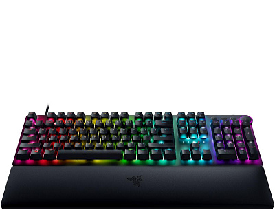 Игровая клавиатура Razer Huntsman V2 (Purple Switch) - Russian Layout Gaming Keyboard. Razer Huntsman V2 (Purple Switch) - Russian Layout Gaming Keyboard