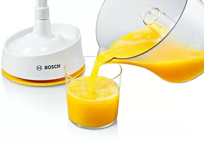 Соковыжималка цитрусовая Bosch MCP3500N 21Вт рез.сок.:800мл. белый