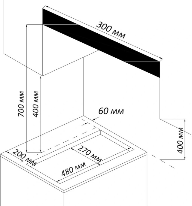 Газовая варочная панель NORDFROST HM 3023 B,  2 конфорки,  закаленное стекло,  черный
