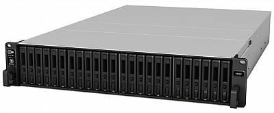 Система хранения данных Synology FlashStation (Rack 2U) 2x8C2,1GhzCPU/32Gb upto 512/no HDD upto 24 SAS SSD upto 72 (2xRX2417sas or 2xRX1217sas)/2xUSB3.0/2x10GE(RJ-45)+2x1GE)/2xExpSlot/iSCSI/2xIPcam(upto128)/2xRPS/no rail/5YW