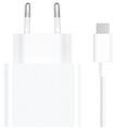 Сетевое зарядное устройство Xiaomi 33W Charging Combo (Type-A) EU,  USB-A,  USB-C, 33Вт, 3A, белый [bhr6039eu]