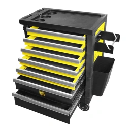 Инструментальная тележка Berger BG1508 7 ящиков