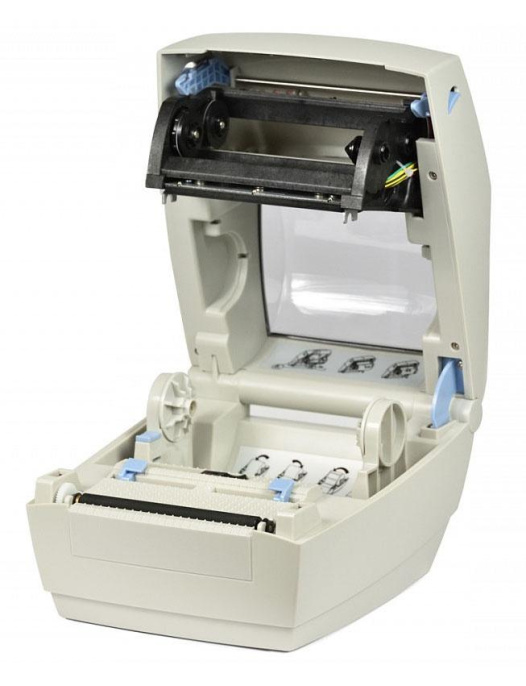 Принтер наклеек АТОЛ TT41,  серый [41429]